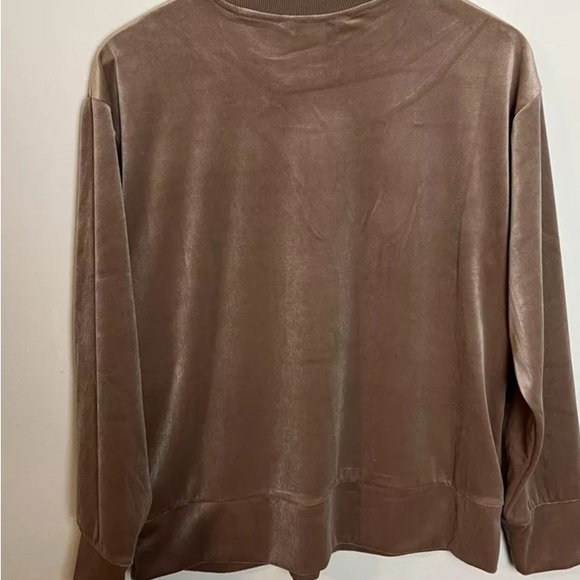 Athleta Retroplush Velvet Crewneck Sweatshirt NEW Size Smalll - Picture 4 of 16
